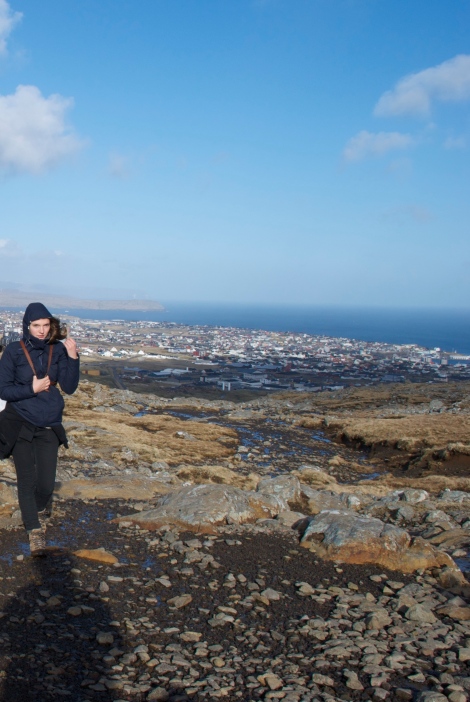 Arial view over Tórshavn